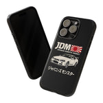 R34 Skyline GT-R JDM Rising Sun Tough Phone Case Cover Gift