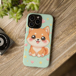 Shiba Inu Kawaii Chibi Smile Pet Dog Art Tough Phone Case