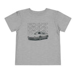 Toddler RX-7 FC3S T-Shirt – Cute JDM Car Graphic Tee for Kids