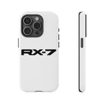 RX-7 Logo Phone Case for JDM Fans, Tough Protective Cover