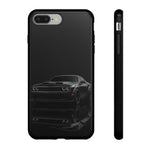 Black Muscle Car Challenger phone case | Tough Cover