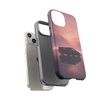 C8 Corvette Silhouette Pastel Horizon Case