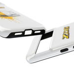 Z06 Corvette Phone Case, Yellow Sketch Reveal Chrome Cover