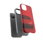 Red Miata Phone Case, NA MX5 90s JDM Roadster Tough Cover