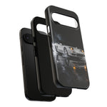 NSX Phone Case, White Pop-Up Headlight Smoke Studio Cover
