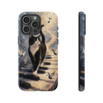 Piano Cat walking on keys Tough Case | Phone cover, musical cat art
