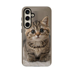 Munchkin Kitten Phone Case, Macro Close-Up Portrait Cover
