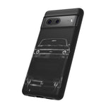 1970 Nova SS Phone Case Black, Classic Muscle Car Cover, Guys Gift