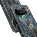 Norwegian Forest Cat Nordic Art Tough Phone Case