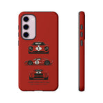 1967 GT40 Mk IV Red Race Car Tough Phone Case Cover Gift