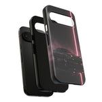 FC RX-7 Pink Neon Fog Column Tough Case