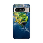 Mahi Mahi Phone Case, Saltwater Fishing Strike Tough Cover for Men