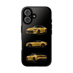 Gold Fairlady Z Classic Sports Car Tough Phone Case - 3 View