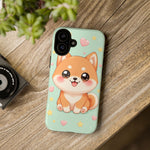 Shiba Inu Kawaii Chibi Smile Pet Dog Art Tough Phone Case