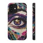 Starry Eye Mosaic phone case | Tough Cover