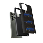 Blue MX-5 Roadster Phone Case Tough JDM Convertible Multi View Print
