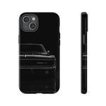 Black Charger RT Phone Case, 68 Classic Muscle Car Cover, Mens Gift