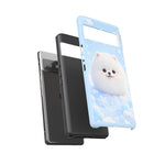 Samoyed Kawaii Snowball Chibi Pet Dog Breed Art Tough Phone Case