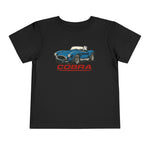 Cobra 289 Toddler T-Shirt – Vintage Blue Roadster Muscle Car Tee