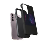 Girl at Window Night Cityphone Case | Tough Case