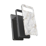 White Marble Pattern Phone Case | Tough Cover