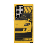 S2000 Spa Yellow Retro 90s JDM Car Tough Phone Case