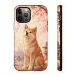 Akita Cherry Blossom Phone Case Sakura Dog Lover Gift