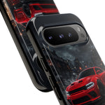 Charger Hellcat Widebody Red Rain Art Phone Case