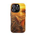 Redfish Fishing Phone Case Marsh Angler Tough Cover Gift