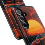 Supra MK4 Sunset Sports Car Phone Case