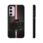Camaro ZL1 Phone Case, Black Red Racing Stripe Studio Cover, Gift
