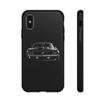 1969 Camaro Black Restomod Front Tough Phone Case Cover Gift