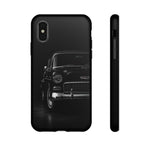 1955 Chevy Bel Air Black Tough Phone Case for Antique Car Fans