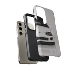 White MK4 Supra Phone Case, Retro 90s JDM Tough Cover for Car Enthusiasts