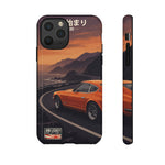 Datsun 240Z Classic JDM Sports Car Sunset Art Tough Phone Case