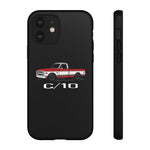 1970 C10 Red White Classic Pickup Tough Phone Case Cover