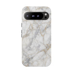 White Marble Pattern Phone Case | Tough Cover