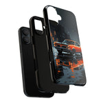 1966 GTO Orange Rainy City Tough Phone Case Cover Gift Art