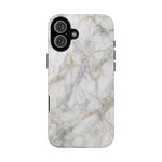 White Marble Pattern Phone Case | Tough Cover