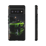 Camaro ZL1 Neon Green Muscle Car phone case | Tough Cover