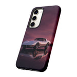 Soft White C3 Corvette Mauve Sky Phone Case