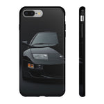 Black 300ZX Studio Front Tough Phone Case for JDM Enthusiasts
