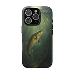 Walleye Fishing Night Bite Tough Phone Case