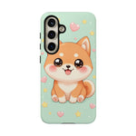 Shiba Inu Kawaii Chibi Smile Pet Dog Art Tough Phone Case