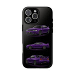 Purple R33 Skyline GTR JDM Sports Car Phone Case Tough Multi View