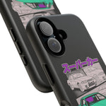 R32 Skyline GT-R Manga Style JDM Tough Phone Case Cover Gift