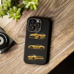 Gold Fairlady Z Classic Sports Car Tough Phone Case - 3 View
