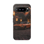 Datsun 240Z Shrine Blossom Dusk Tough Phone Case - Warm Lantern Glow