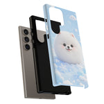 Samoyed Kawaii Snowball Chibi Pet Dog Breed Art Tough Phone Case