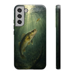 Walleye Fishing Night Bite Tough Phone Case